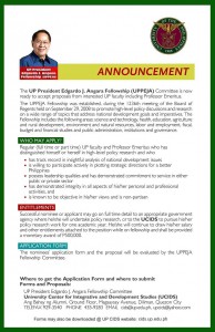 UPPEJA Fellowship Award