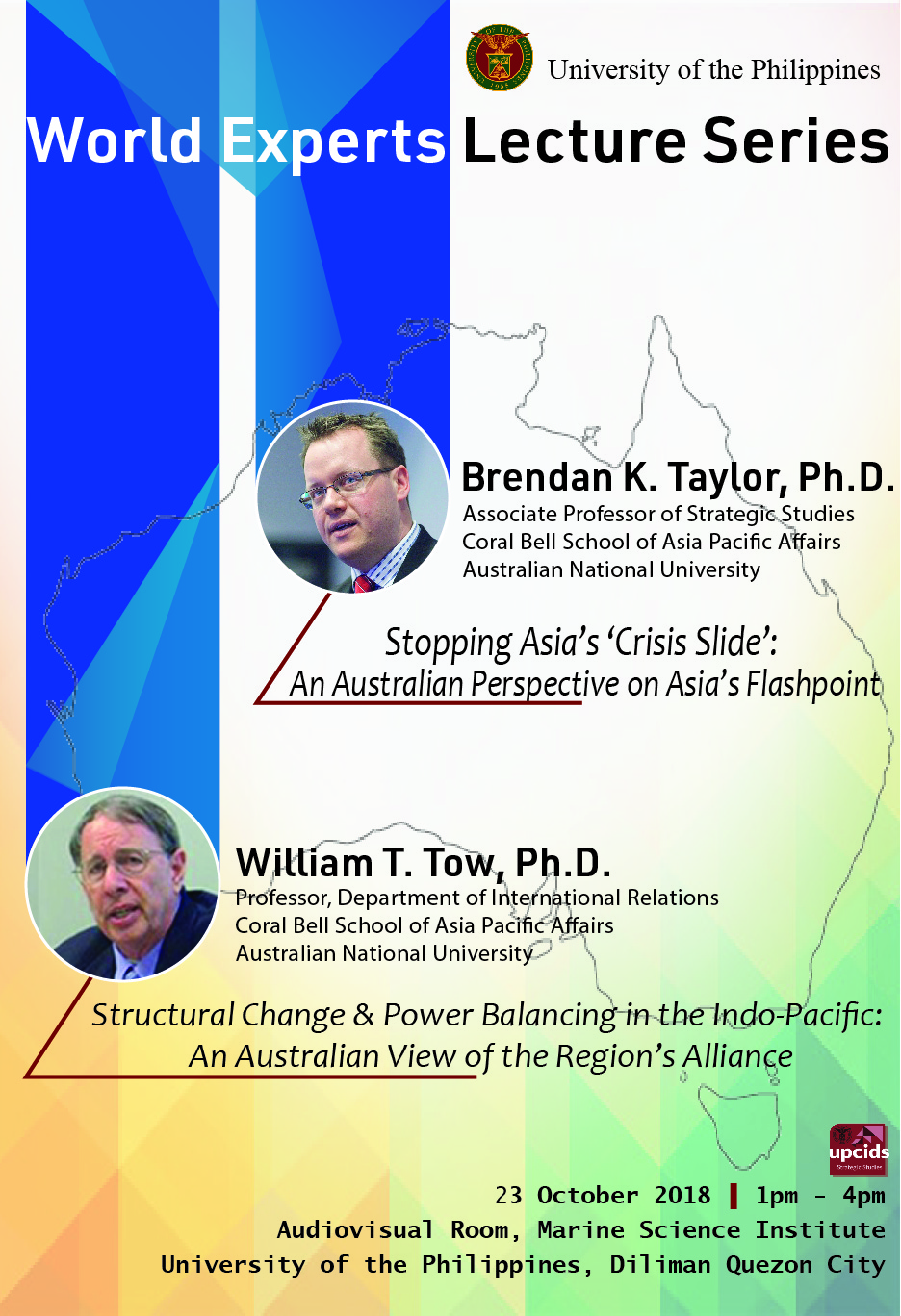 World Experts Lecture Series - UP Center for Integrative and ...